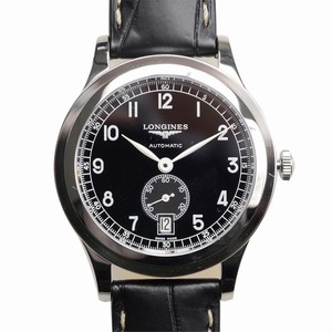 Longines HERITAGE L2.767.4.53.2 Automatic Stainless Steel Black