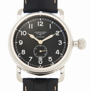 Longines HERITAGE L2.777.4.53.0 Automatic Stainless Steel Black