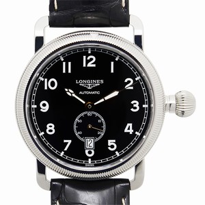 Longines HERITAGE L2.777.4.53.2 Automatic Stainless Steel Black