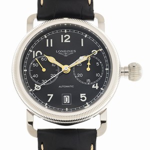 Longines HERITAGE L2.783.4.53.2 Automatic Stainless Steel Black
