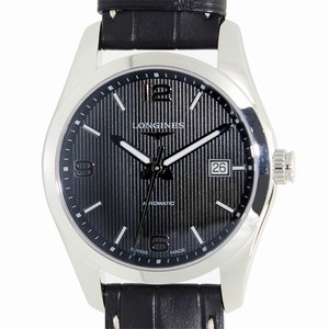 Longines CONQUEST L2.785.4.56.3 Automatic Stainless Steel Black