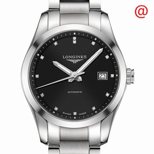 Longines CONQUEST CLASSIC L2.785.4.58.6 Automatic Stainless Steel Black