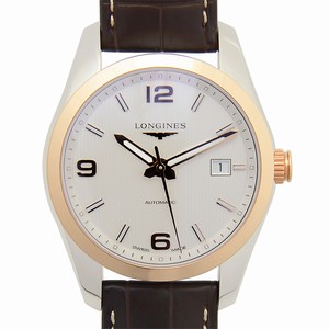 Longines CONQUEST CLASSIC L2.785.5.76.3 Automatic 18kt Gold & Steel Silver