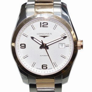 Longines CONQUEST CLASSIC L2.785.5.76.7 Automatic 18kt Rose Gold & Steel Silver