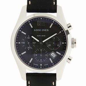 Longines CONQUEST L2.786.4.56.3 Automatic Stainless Steel Black