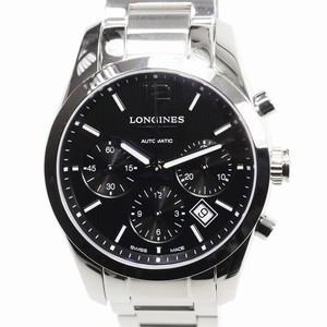 Longines CONQUEST CLASSIC L2.786.4.56.6 Automatic Stainless Steel Black