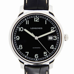 Longines HERITAGE L2.788.4.53.3 Automatic Stainless Steel Black