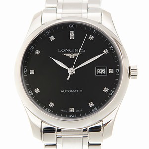 Longines MASTER L2.793.4.57.6 Automatic Stainless Steel Black