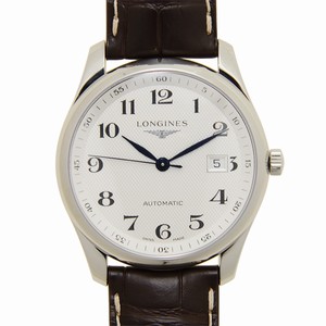 Longines MASTER L2.793.4.78.3 Automatic Stainless Steel Silvery & White