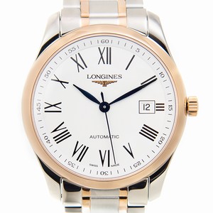 Longines MASTER L2.793.5.11.7 Automatic 18kt Rose Gold & Steel White