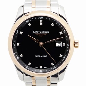 Longines MASTER L2.793.5.57.7 Automatic 18kt Rose Gold & Steel Black