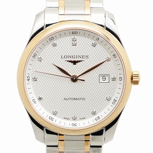Longines MASTER L2.793.5.77.7 Automatic 18kt Rose Gold & Steel Silvery & White