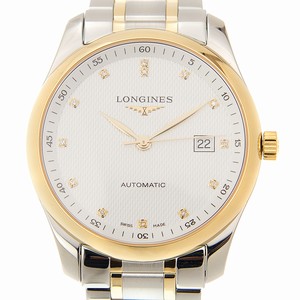 Longines MASTER L2.793.5.97.7 Automatic 18kt Rose Gold & Steel Silvery & White