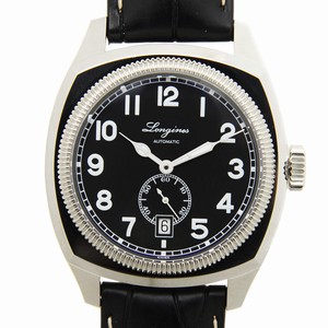 Longines HERITAGE L2.794.4.53.0 Automatic Stainless Steel Black