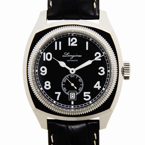 Longines HERITAGE L2.794.4.53.2 Automatic Stainless Steel Black