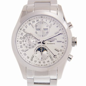 Longines CONQUEST CLASSIC L2.798.4.72.6 Automatic Stainless Steel Silvery & White