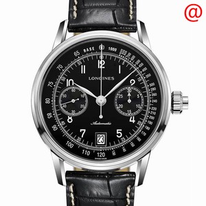 Longines HERITAGE L2.800.4.53.0 Automatic Stainless Steel Black