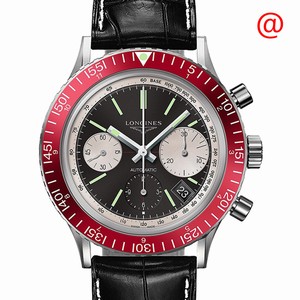 Longines HERITAGE L2.808.4.52.0 Automatic Stainless Steel Black