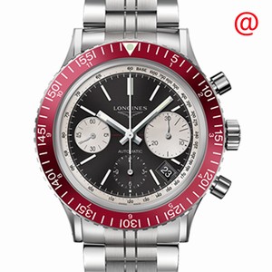 Longines HERITAGE L2.808.4.52.6 Automatic Stainless Steel Black