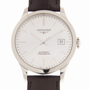 Longines RECORD L2.820.4.72.2 Automatic Stainless Steel White