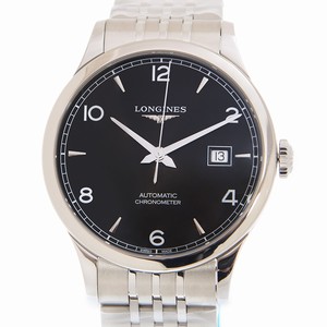 Longines RECORD L2.821.4.56.6 Automatic Stainless Steel Black