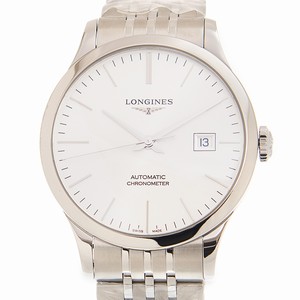 Longines RECORD L2.821.4.72.6 Automatic Stainless Steel White