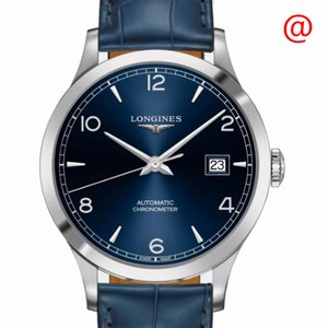 Longines RECORD L2.821.4.96.4 Automatic Stainless Steel Blue 