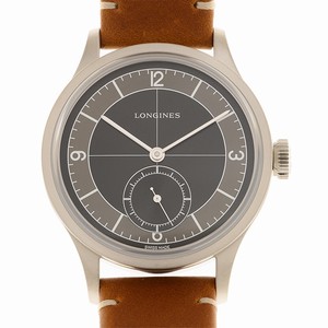 Longines HERITAGE L2.828.4.53.2 Automatic Stainless Steel Black