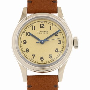 Longines HERITAGE L2.833.4.93.2 Automatic Stainless Steel Beige