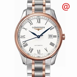 Longines MASTER L2.893.5.11.7 Automatic 18kt Rose Gold & Steel White