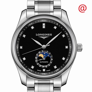Longines MASTER L2.909.4.57.6 Automatic Stainless Steel Black