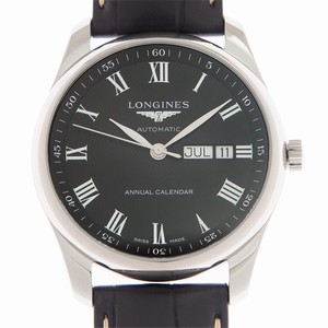 Longines MASTER L2.910.4.51.7 Automatic Stainless Steel Black