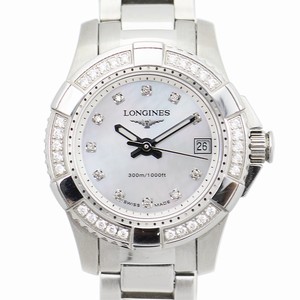 Longines CONQUEST L3.147.0.87.6 Quartz Stainless Steel Silver