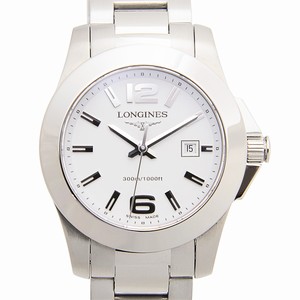 Longines CONQUEST L3.258.4.16.6 Quartz Stainless Steel White