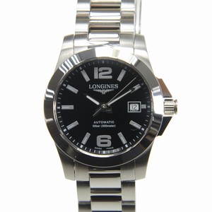 Longines CONQUEST L3.276.4.58.6 Quartz Stainless Steel Black