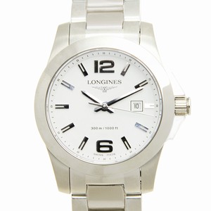 Longines CONQUEST L3.277.4.16.6 Quartz Stainless Steel White