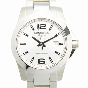 Longines CONQUEST L3.277.4.76.6 Quartz Stainless Steel Silver