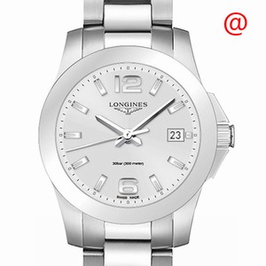 Longines CONQUEST L3.377.4.76.6 Quartz Stainless Steel Silver