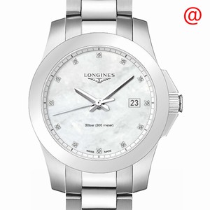 Longines CONQUEST L3.378.4.87.6 Quartz Stainless Steel White