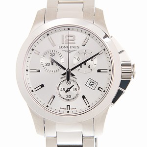 Longines CONQUEST L3.379.4.76.6 Quartz Stainless Steel Silver