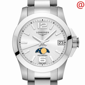Longines CONQUEST L3.380.4.76.6 Quartz Stainless Steel Silver