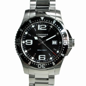 Longines CONQUEST L3.640.4.56.6 Quartz Stainless Steel Black