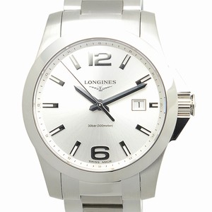 Longines CONQUEST L3.659.4.76.6 Quartz Stainless Steel Silver