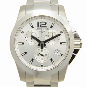 Longines CONQUEST L3.660.4.76.6 Quartz Stainless Steel Silver & White