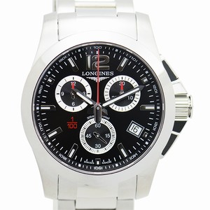Longines CONQUEST L3.700.4.56.6 Quartz Stainless Steel Black