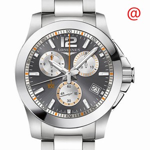 Longines CONQUEST L3.700.4.79.6 Quartz Stainless Steel Gray