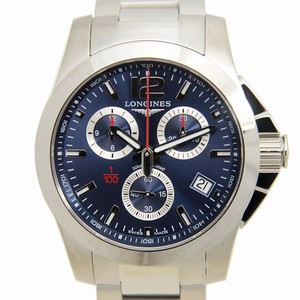 Longines CONQUEST L3.700.4.96.6 Quartz Stainless Steel Blue 