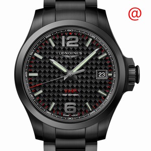 Longines CONQUEST L3.716.2.66.6 Quartz Stainless Steel Black