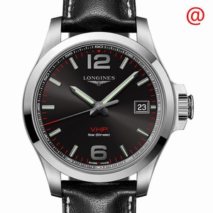 Longines CONQUEST L3.716.4.56.2 Quartz Stainless Steel Black