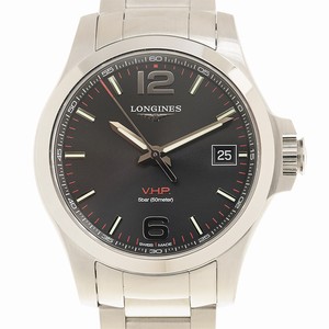 Longines CONQUEST L3.716.4.56.6 Quartz Stainless Steel Black